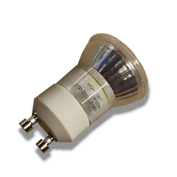 Highlight Vloerlamp Trend 2 lichts H 141 cm incl mini GU10 zwart goud