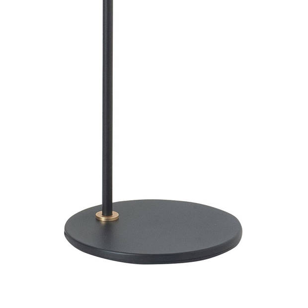 Highlight Vloerlamp Trend 1 lichts H 132 cm incl mini GU10 zwart goud