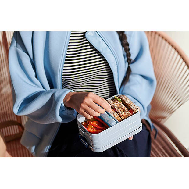 Lunchbox Take a Break midi - Nordic blue