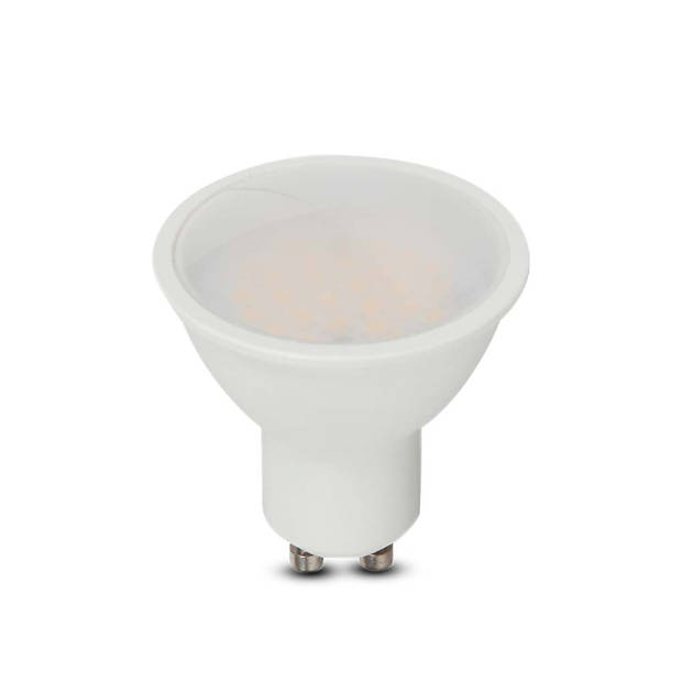 V-TAC VT-205-N GU10 LED Spots - Melkachtig - 110° - Samsung - IP20 - Wit - 4.5W - 400 Lumen - 6500K - 5 Jaar