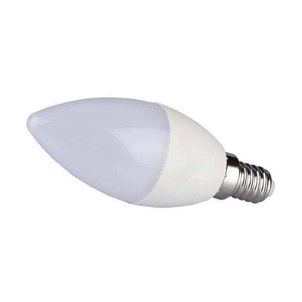 V-TAC VT-226-N E14 LED Lampen - Kaars - Samsung - IP20 - Wit - 4.5W - 470 Lumen - 3000K - 5 Jaar