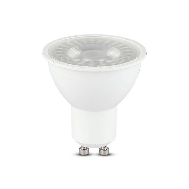 V-TAC VT-292-N GU10 Witte LED Spots - Lens 110° - Samsung - IP20 - 7.5W - 610 Lumen - 3000K - 5 Jaar