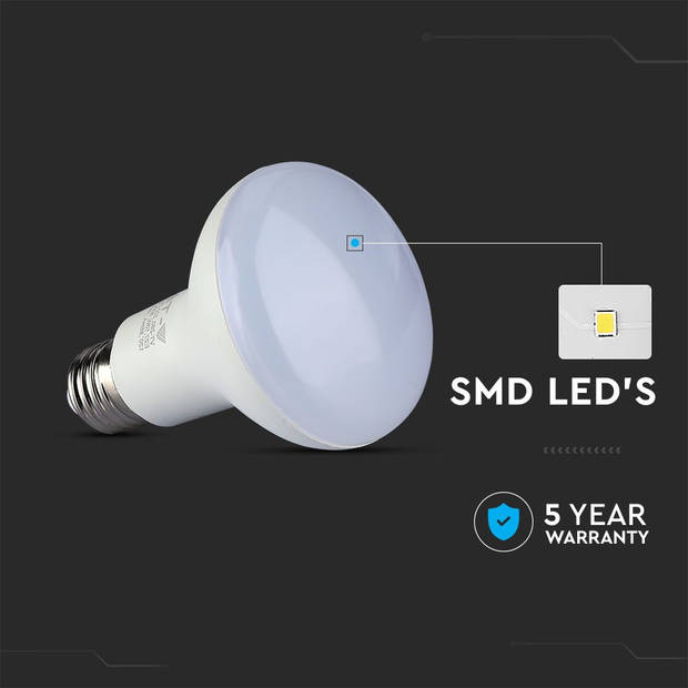 V-TAC VT-280-N LED Lampen - Reflectorlampen - Samsung - IP20 - Wit - 11 Watt - 1055 Lumen - 3000K - 5 Jaar