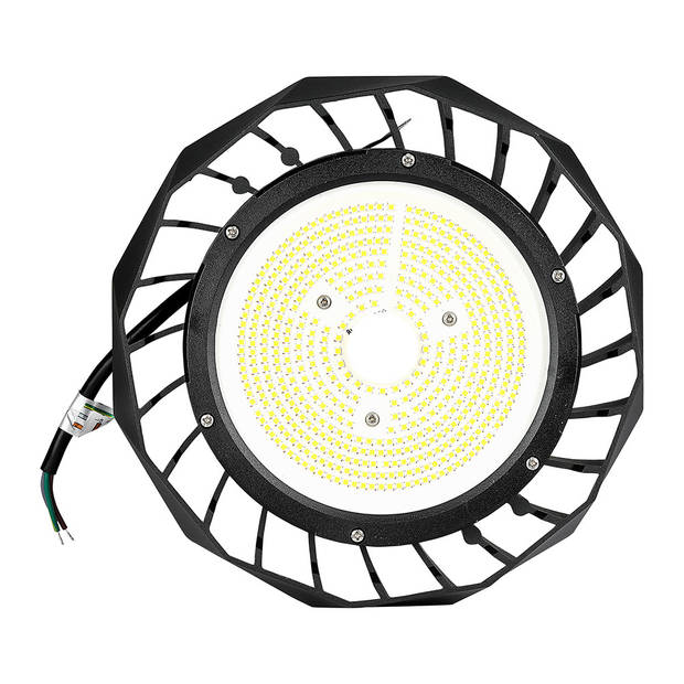 V-TAC VT-9-102 Zwarte Reflector LED Highbays - Samsung - MW - 180lm/w - IP65 - 100W - 18000 Lumen - 6400K - 5 Jaar