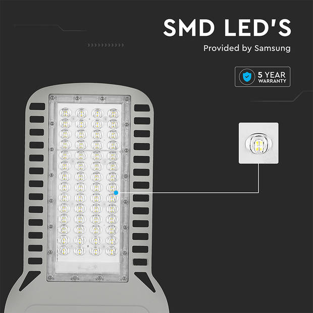 V-TAC VT-154ST-N LED-spots - Hangende armaturen - GU10 - IP20 - Metaal+Gun Black - 5 jaar - Modelnr: - VT-864-GB