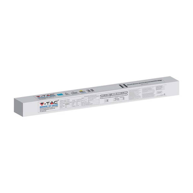 V-TAC VT-120136E-N Waterdichte LED Armaturen - Samsung - Melkachtig - IP65 - 36W - 4320 Lumen - 4000K - 120CM