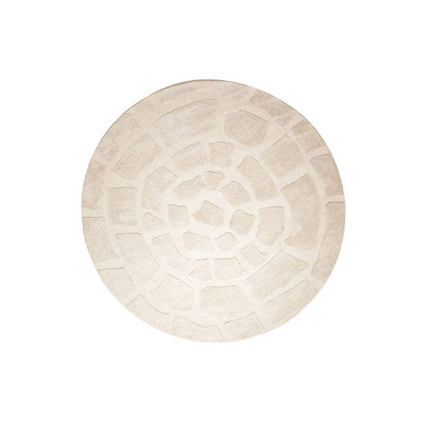 Light&living Vloerkleed Ø220 cm BAJELO beige