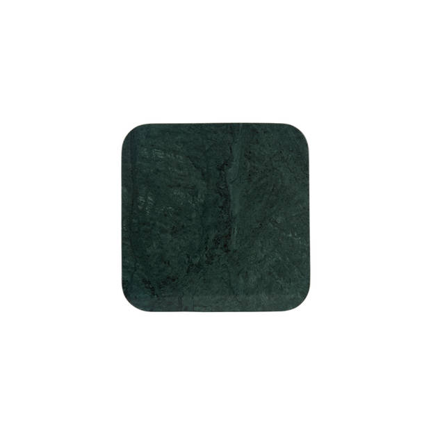 Light&living Schaal op voet 33x33x6,5 cm LABADE marmer groen-antiek...