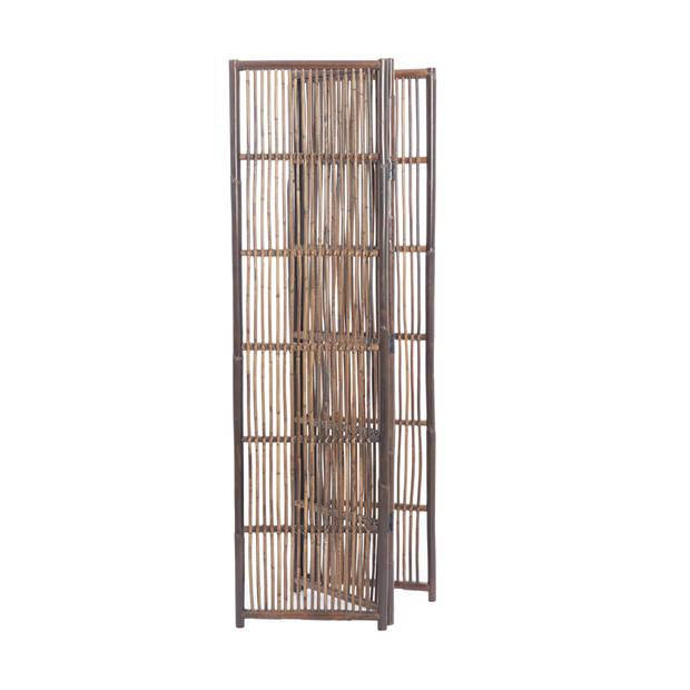 Light&living Kamerscherm 124x40x184 cm HERMIEN rotan bruin