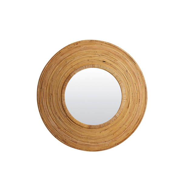 Light&living Spiegel Ø80x8 cm ARCHIE rotan naturel