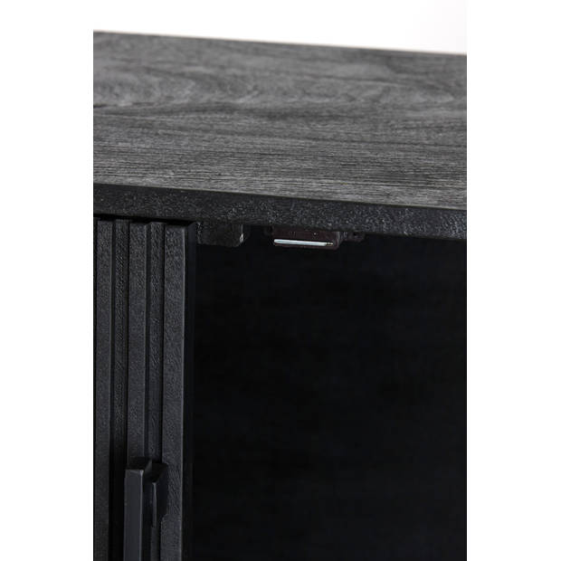 Light&living Kast 150x40x80 cm ABAGE hout zwart