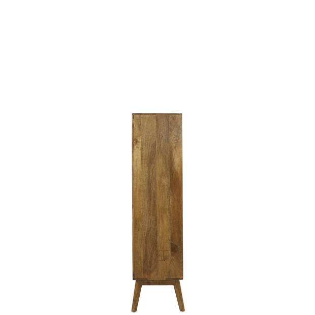 Light&living Kast 104x40x158 cm ESPITA hout olie bruin