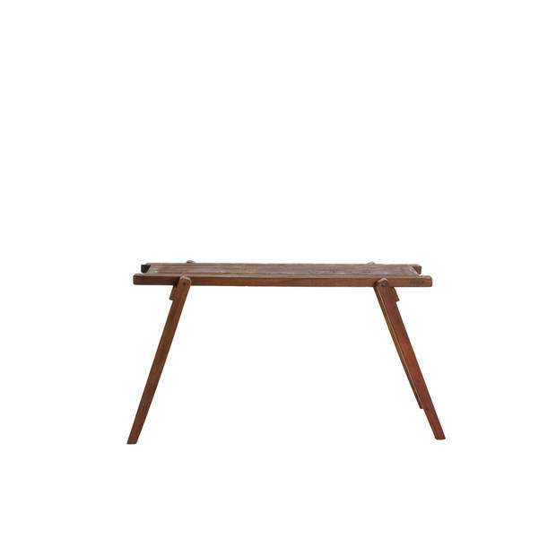 Light&living Side table 140x40x80 cm MILITARY hout bruin