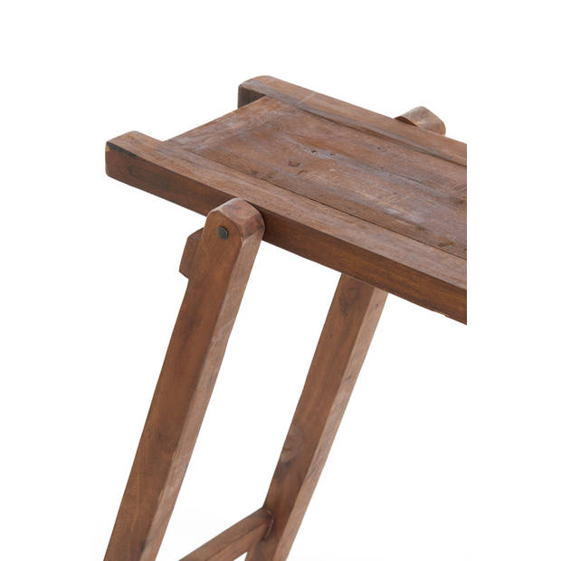 Light&living Side table 140x40x80 cm MILITARY hout bruin