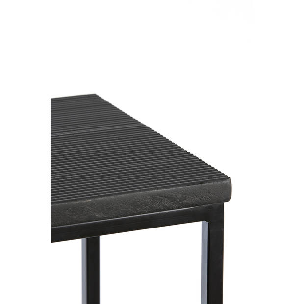 Light&living Side table S/2 100x30x70+120x40x82 cm BRYSON hout mat...