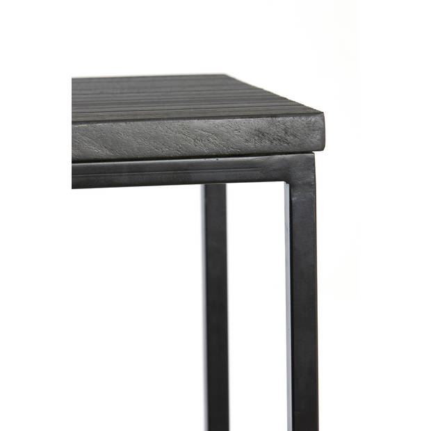 Light&living Side table S/2 100x30x70+120x40x82 cm BRYSON hout mat...