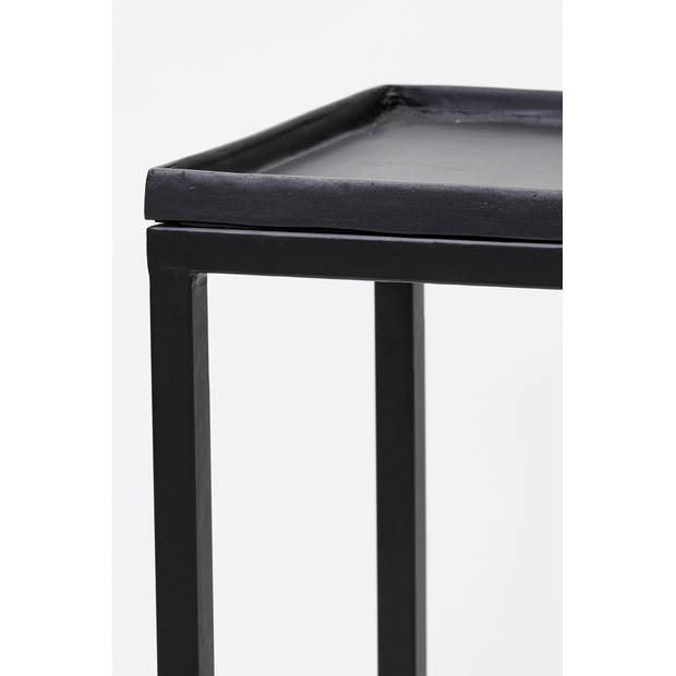 Light&living Side table 121x35x80 cm KENDRA mat zwart