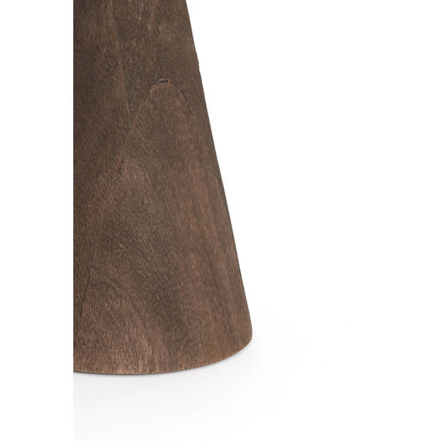 Light&living Lampvoet 13x18x46 cm SABULI hout mat donker bruin