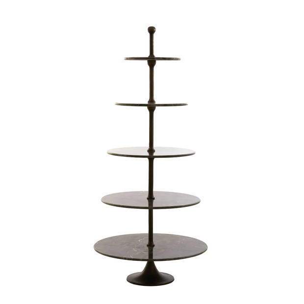 Light & Living - Etagere VERMENTINO - Ø79x175cm - Bruin