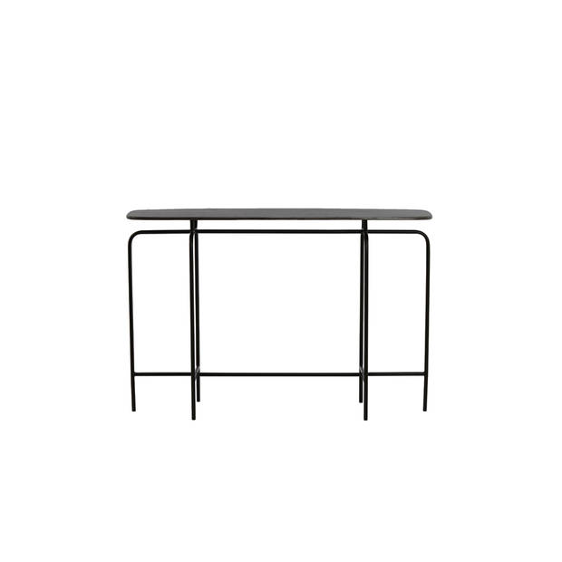 Light&living Side table 120x30x80 cm ZAPALA antiek zwart-mat zwart