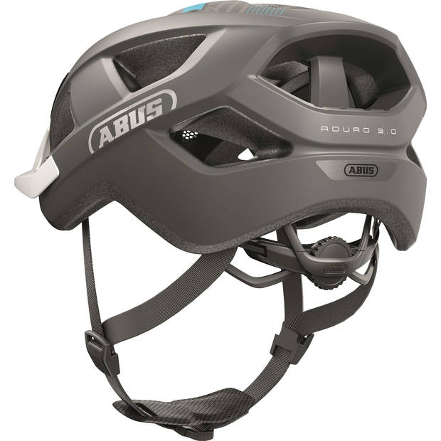 Abus Helm Aduro 3.0 race grey S 51-55cm