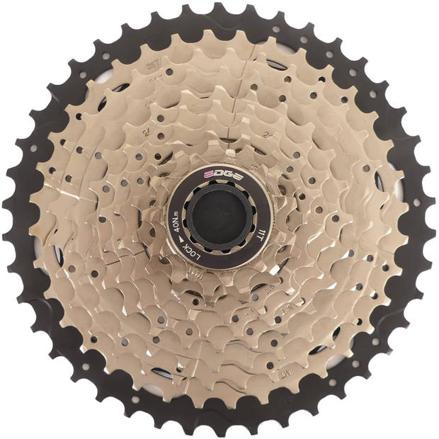 Edge Cassette 10 speed CS-M6010 11-42T zilver/zwart