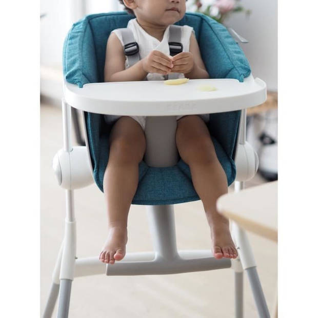 Beaba Kinderstoel Up & Down grijs / wit - Leeftijd 6 maanden