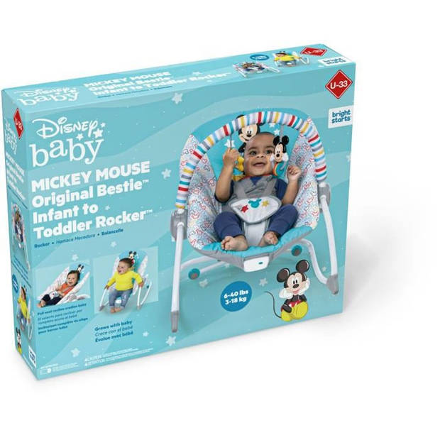 DISNEY BABY Wip Disney baby Mickey, evolutief, blauw, tot 36 maanden
