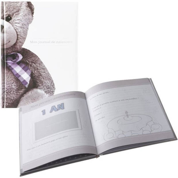 Domiva My Birthday Diary Teddy Bear 40 Illustrated Pages