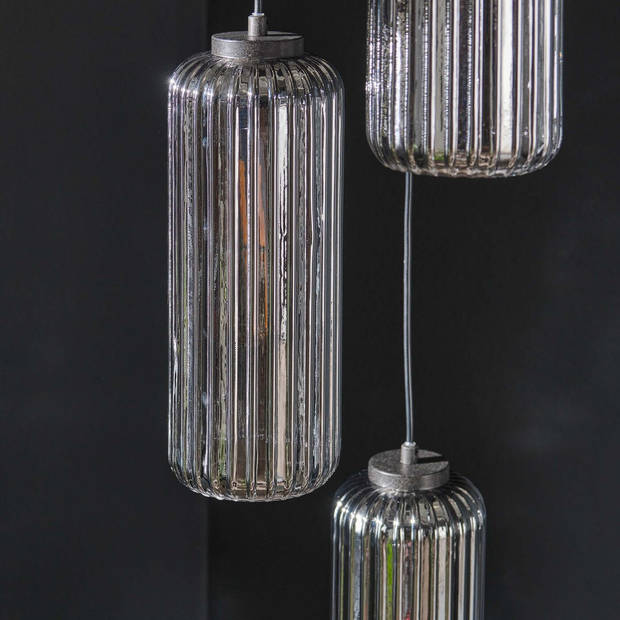 Giga Meubel - Hanglamp Getrapt Cilinder - 5-Lichts - 180x45x45cm
