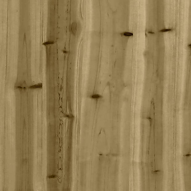 vidaXL Tuinstoel geïmpregneerd hout