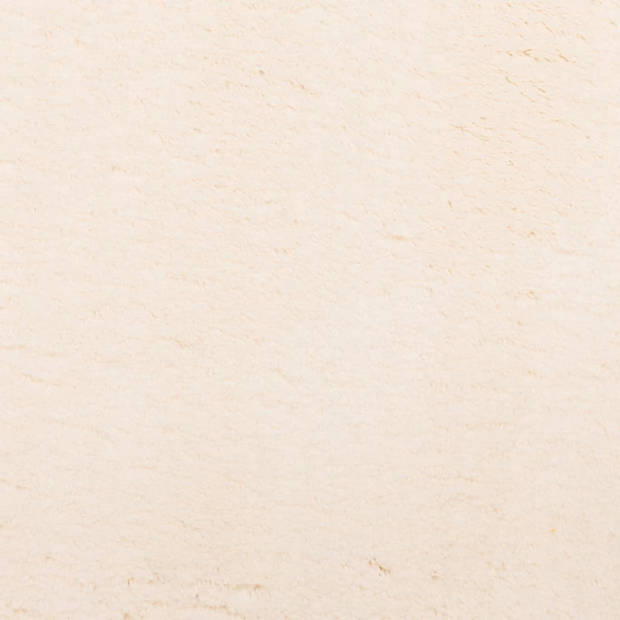 vidaXL Vloerkleed HUARTE laagpolig zacht wasbaar 240x340 cm beige
