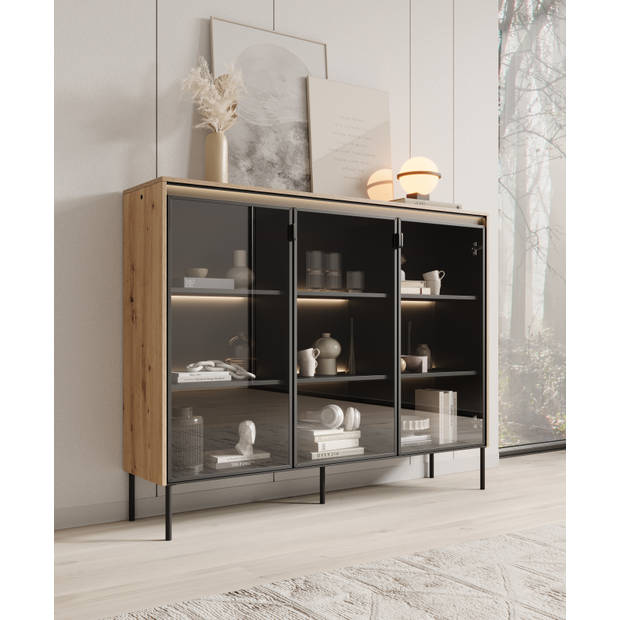 Meubella Dressoir Timoteo - Eiken - 150 cm