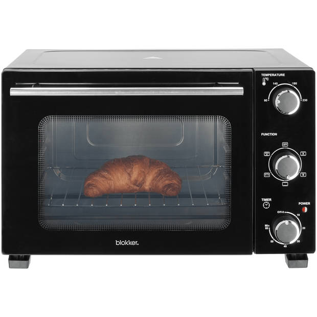 Blokker BL-94005 oven zwart 28L 1.500W