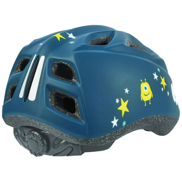 Polisport Helm Spaceship met bidon en houder. Maat: XS (48/52/ cm), kleur: Blauww