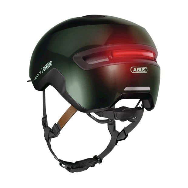 Abus Helm Hud-Y moss Groen M 54-58cm