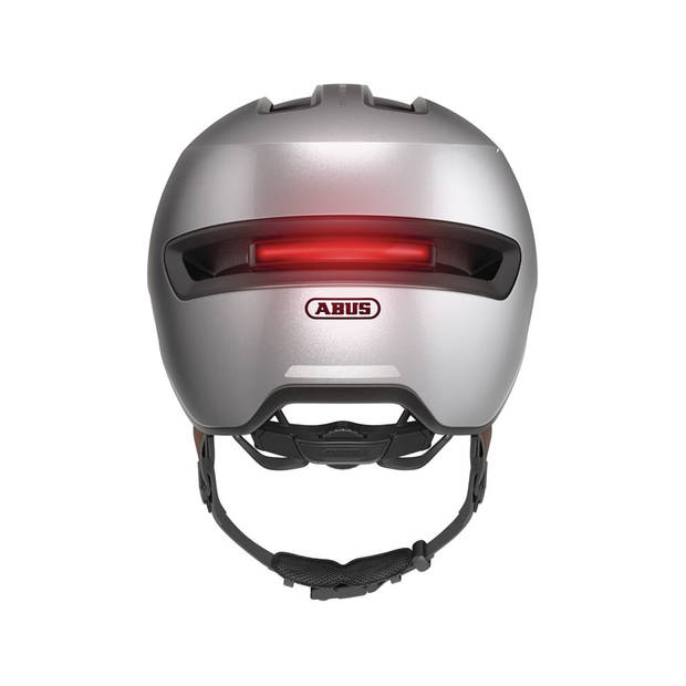 Abus Helm Hud-Y gleam Zilver L 57-61cm