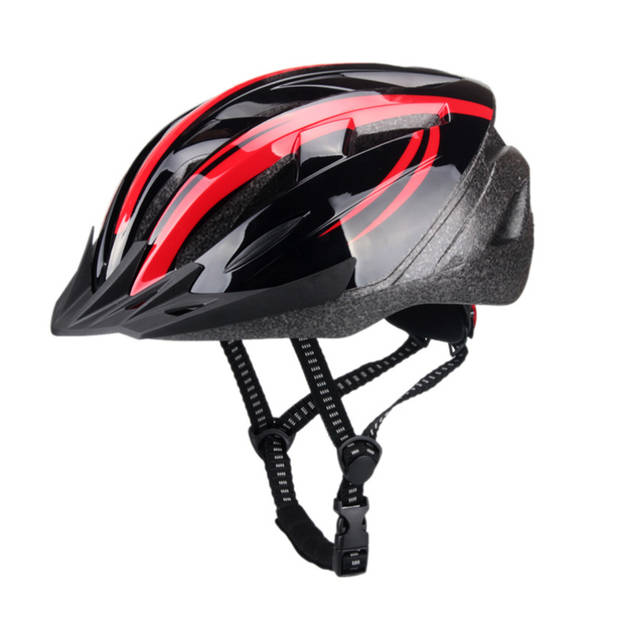 Falkx Helm unisex rood/zwart maat 58-61 cm (L)