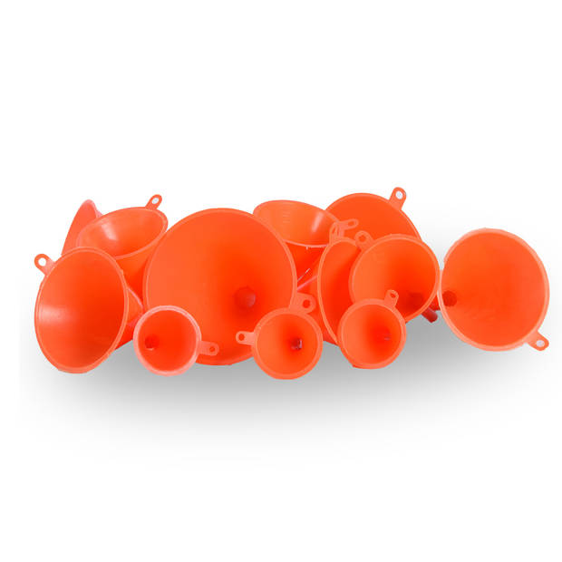 Trechterset Set Van 3 Orange Keukengerei Keukenaccessoires Verschillende Maten 3 set of 4 pieces assorted