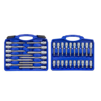 hanSe Werkzeuge® set 32 delig bitjes Torx Extra Lang in Koffer