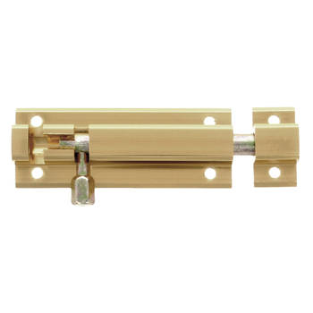 AMIG schuifslot - aluminium - 5 cm - goudkleur - deur - raamA  - Grendels