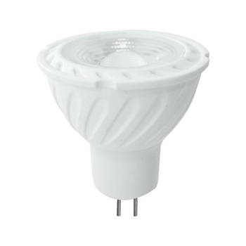 V-TAC VT-257-N MR16 LED Spots - Lens 110° - Samsung - IP20 - Wit - 6W - 455 Lumen - 3000K - 5 Jaar