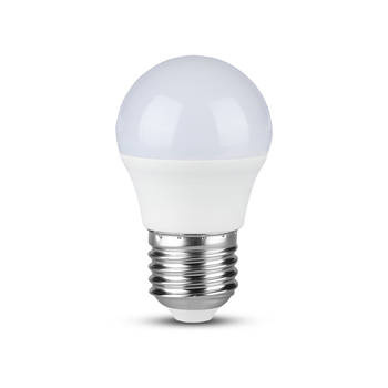 V-TAC VT-290-N E27 LED Lampen - Golf - Samsung - IP20 - Wit - 6,5W - 600 Lumen - 4000K - 5 Jaar