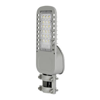V-TAC VT-34ST-N LED Slim Straatverlichting - Grijs - Samsung - IP65 - 30W - 4050 Lumen - 6500K - 5 Jaar