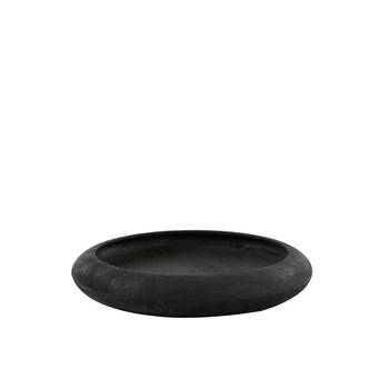 Light&living Schaal Ø50x9 cm OSIDA hout mat zwart
