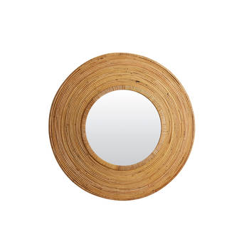 Light&living Spiegel Ø80x8 cm ARCHIE rotan naturel