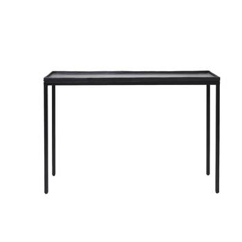 Light&living Side table 121x35x80 cm KENDRA mat zwart