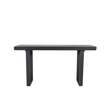 Light&living Side table 160x44x82 cm MUDEN mango hout mat zwart+zwart