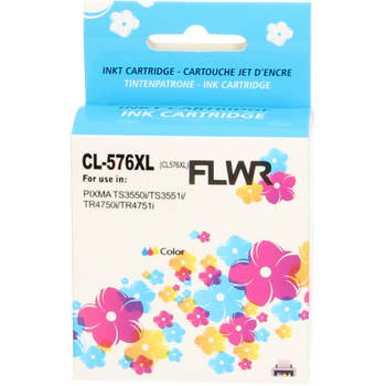 FLWR Canon CL-576XL kleur cartridge
