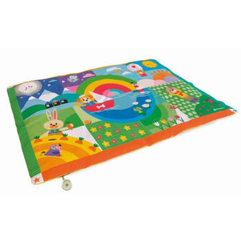 Matelassé tapijt (135x90cm) - Awakening tapijt - babyvrienden - Clementoni tapijt - geboorte
